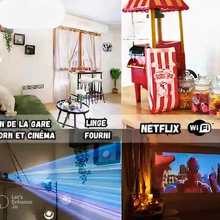 Ferienwohnung Le Petit Cine - Rouen Gare - Smartloc Immo Exterior foto